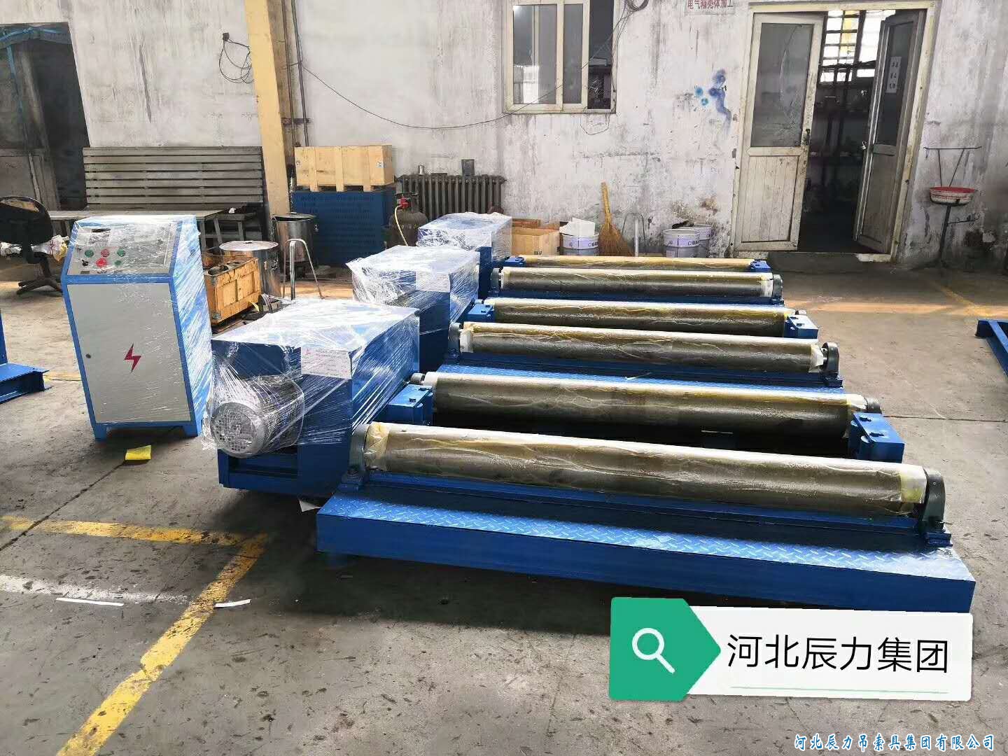 鋼絲繩纏放繩機器，鋼絲繩索具壓制機器，集體裝柜發(fā)貨